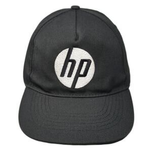 Atlantis HP Workforce Solutions 5 Panel Hat Black One Size Strapback Polyester